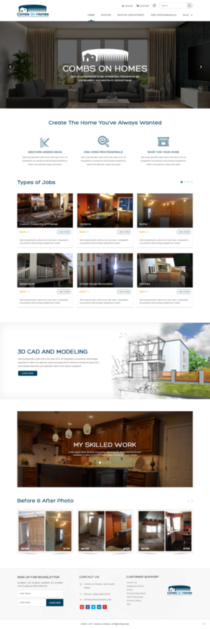 Web Design by pb for this project | Design: #13258451