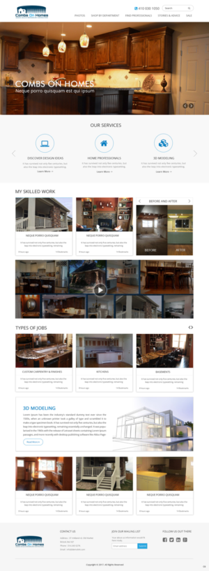 Web Design by pb for this project | Design: #13258452