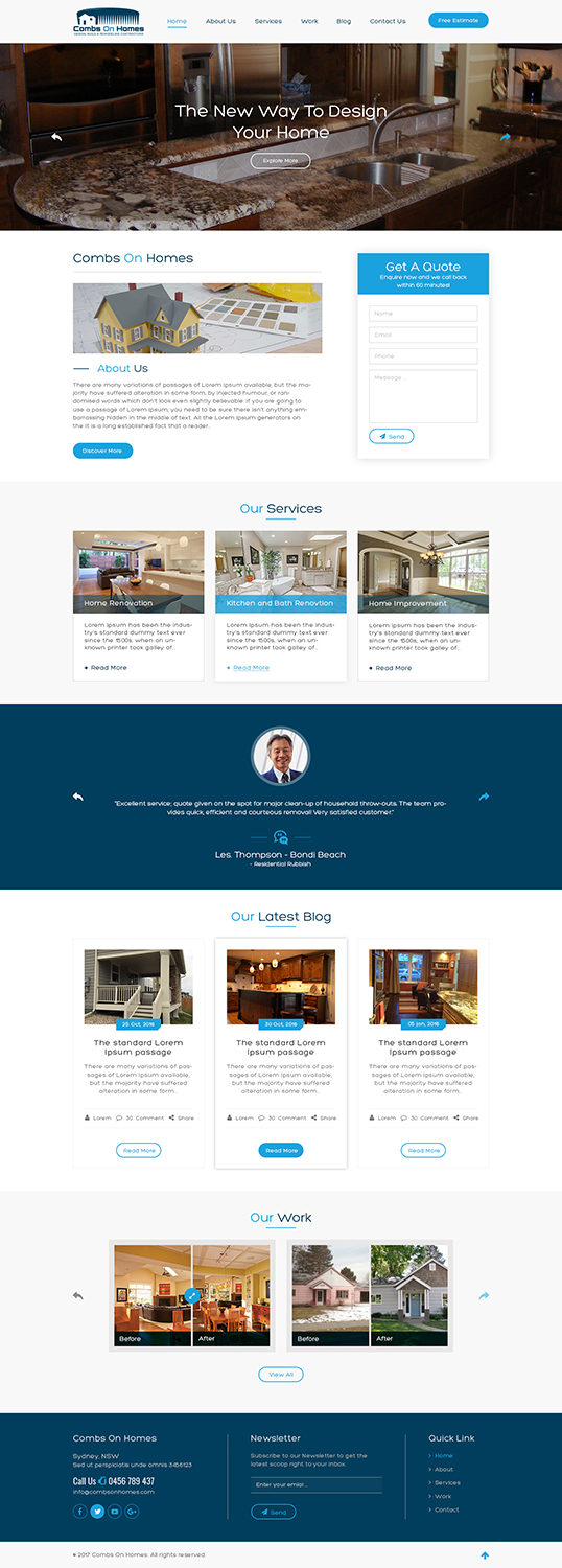 Web-Design von Ved Web Services für dieses Projekt | Design #13291525