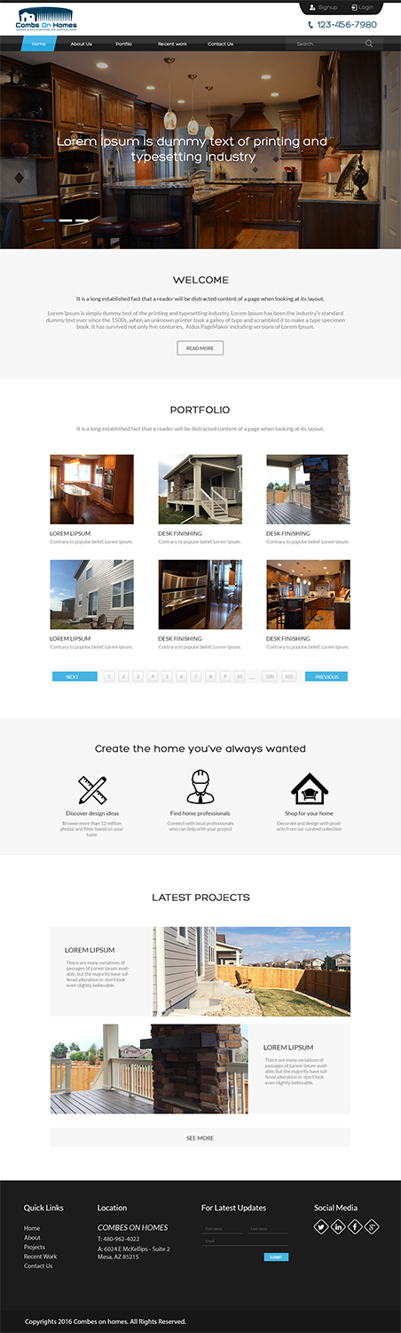 Web Design by PD Studios for this project | Design #13249409