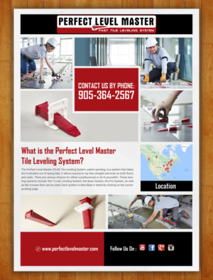 Flyer Design by Samir Mirza for Perfect Level Master | Design: #13262992