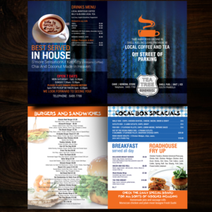 Menu Design by uk for this project | Design: #13246332