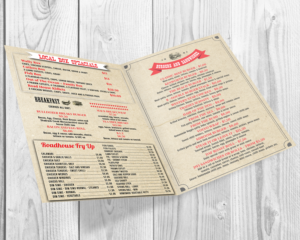 Menu Design by Tomi and Edó for this project | Design: #13272911