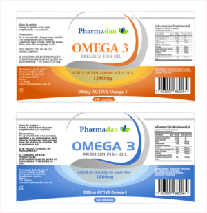 Label Design by Giovanni for PHARMADAN S DE RL DE CV | Design: #13300300