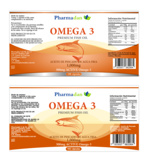 Label Design by Giovanni for PHARMADAN S DE RL DE CV | Design: #13335434