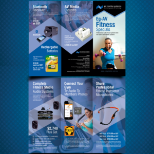 Design de Flyer par uk pour AV Media Systems | Design : #13278522