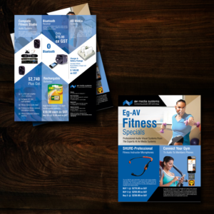 Design de Flyer par uk pour AV Media Systems | Design : #13284272