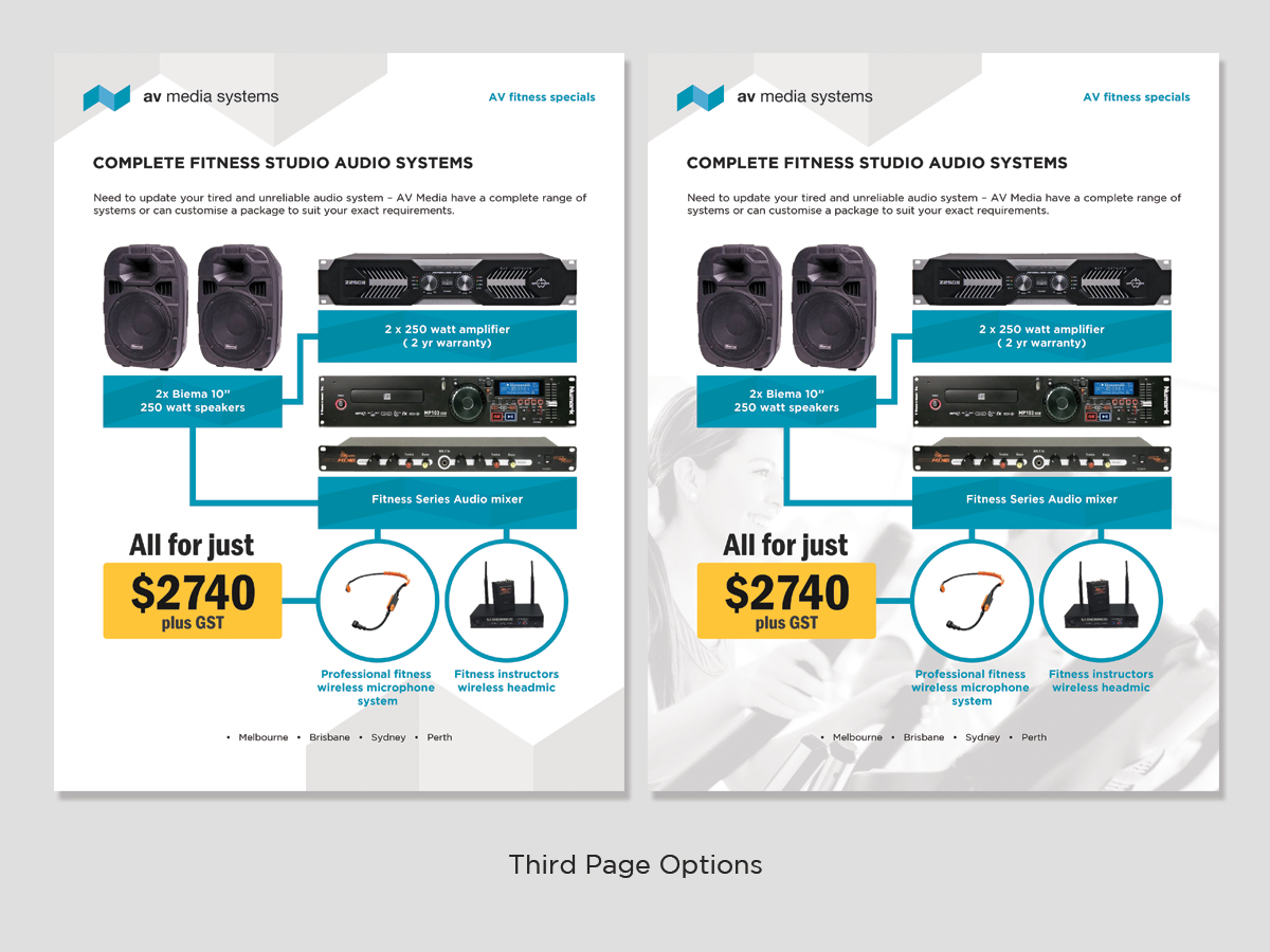Design de Flyer par LeonFX pour AV Media Systems | Design #13251882