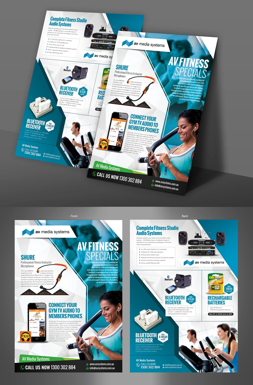 Design de Flyer par designguru pour AV Media Systems | Design : #13246508