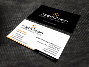 Diseño de Tarjeta de Presentación por SKYdesign para Appfuxion Consulting Sdn Bhd | Diseño: #13350544