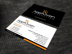Diseño de Tarjeta de Presentación por SKYdesign para Appfuxion Consulting Sdn Bhd | Diseño: #13356667