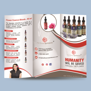 Design de Brochure par debdesign pour The Flower Apothecary | Design : #13283151