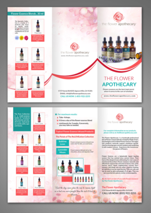 Design de Brochure par debdesign pour The Flower Apothecary | Design : #13284268