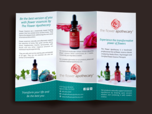 Design de Brochure par ImageNation pour The Flower Apothecary | Design : #13284784
