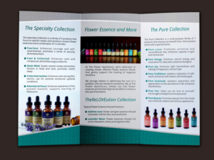 Design de Brochure par ImageNation pour The Flower Apothecary | Design : #13284795