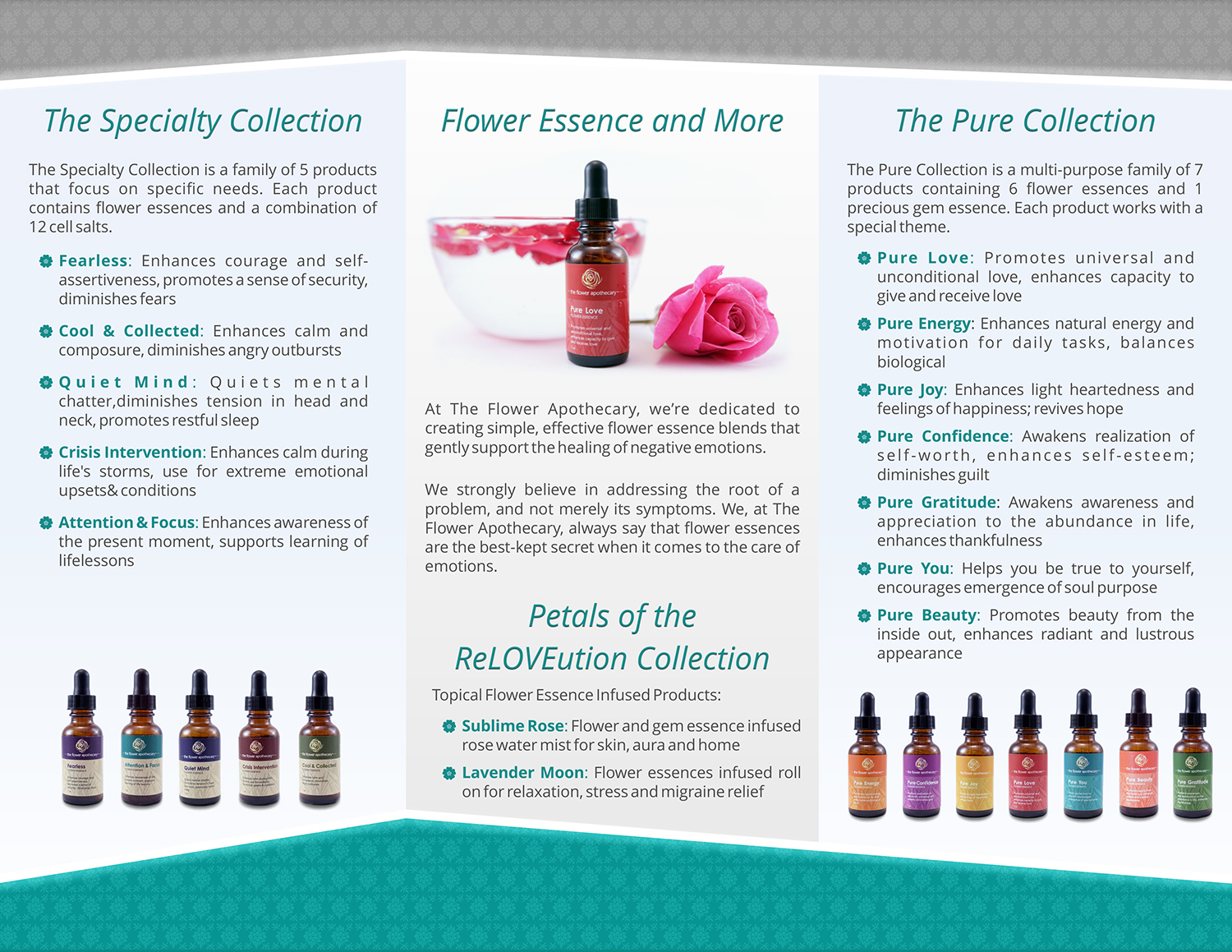 Brochure Design by ImageNation for The Flower Apothecary | Design #13409208