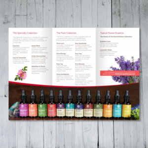 Design de Brochure par barinix pour The Flower Apothecary | Design : #13288587