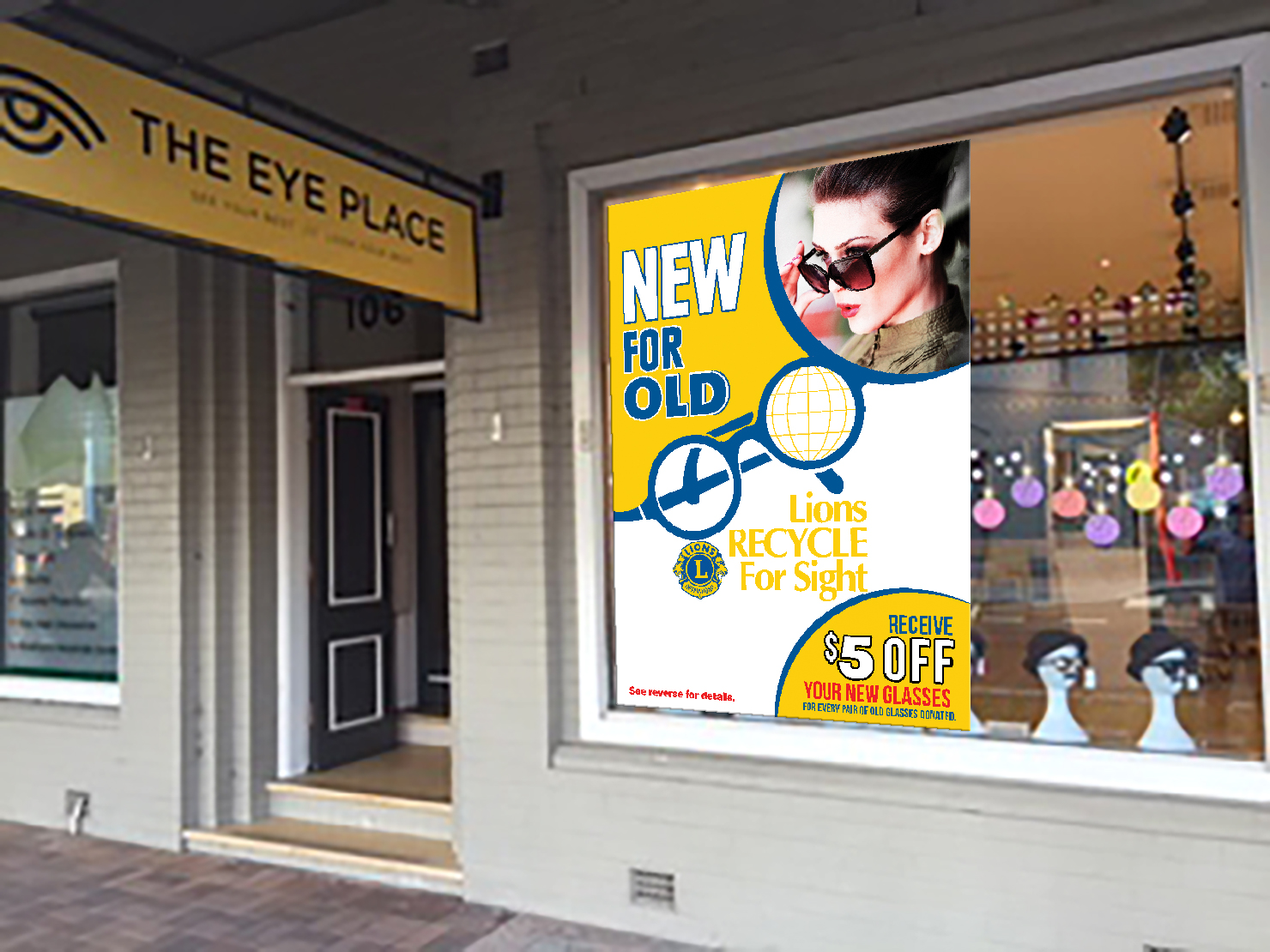 Modern Colorful Club Poster Design For The Eye Place By Urbainfx