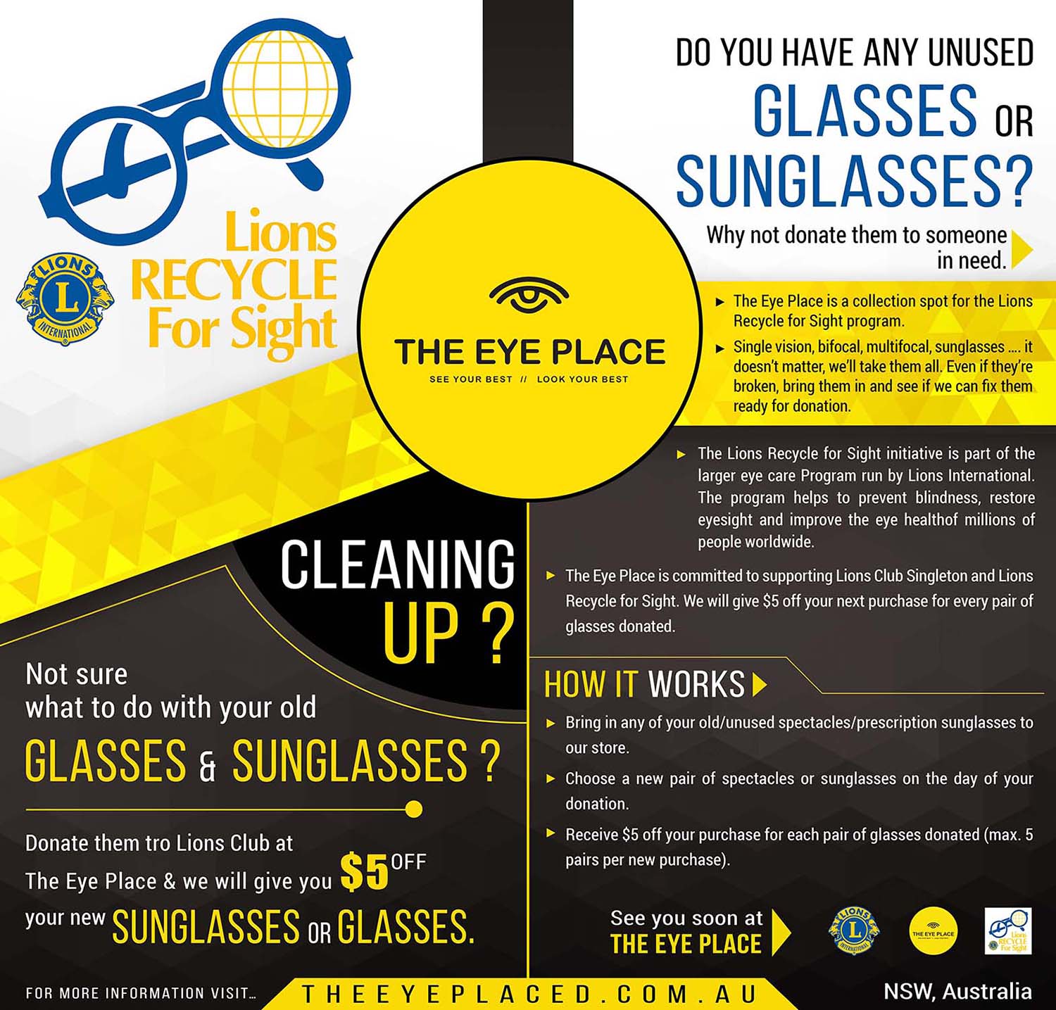 Poster Design by SAI DESIGNS for The Eye Place | Design #13245755