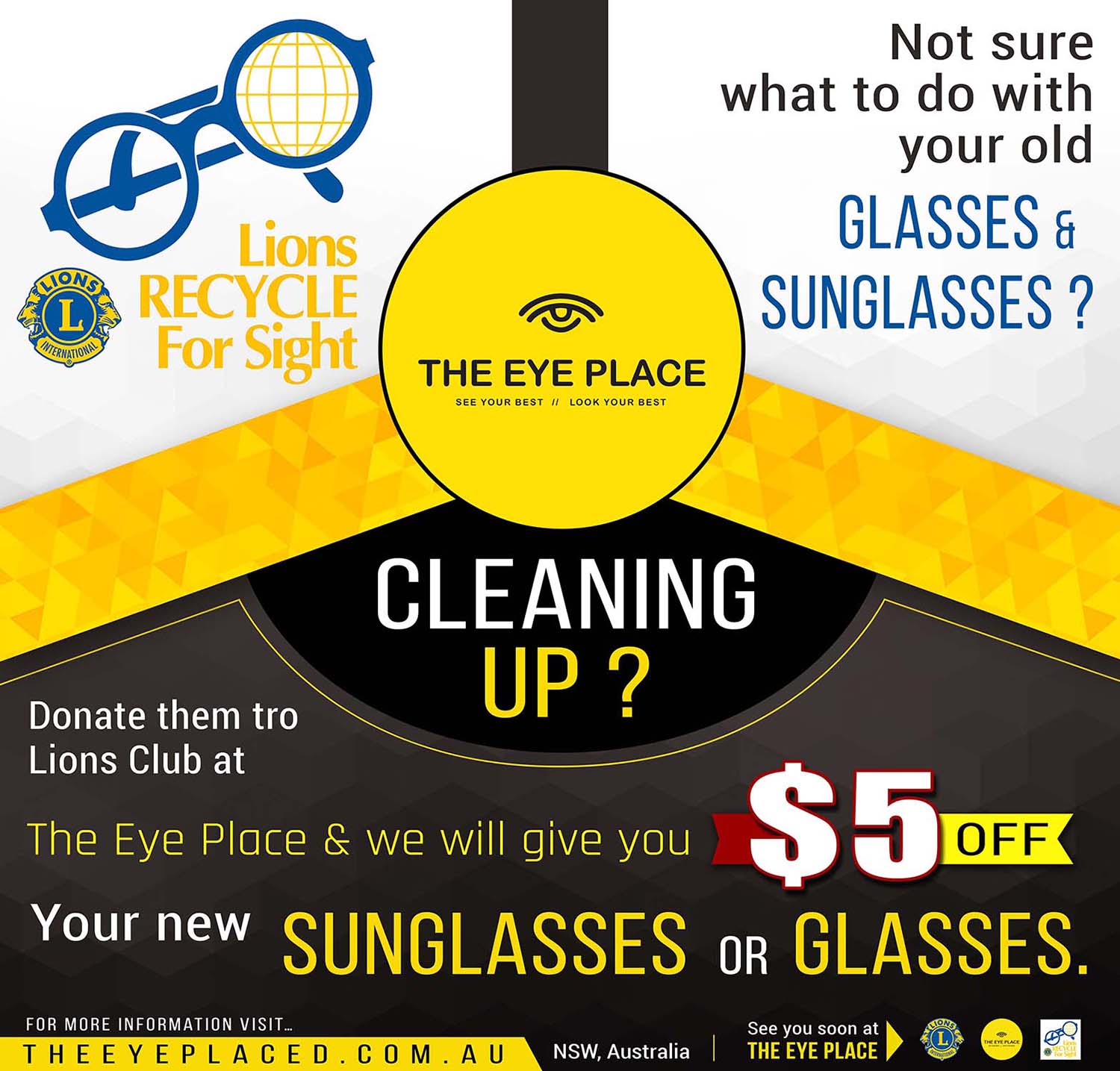 Poster Design by SAI DESIGNS for The Eye Place | Design #13256969