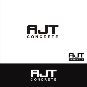 Logo Design by TUCALU for AJT Concrete | Design: #13362808