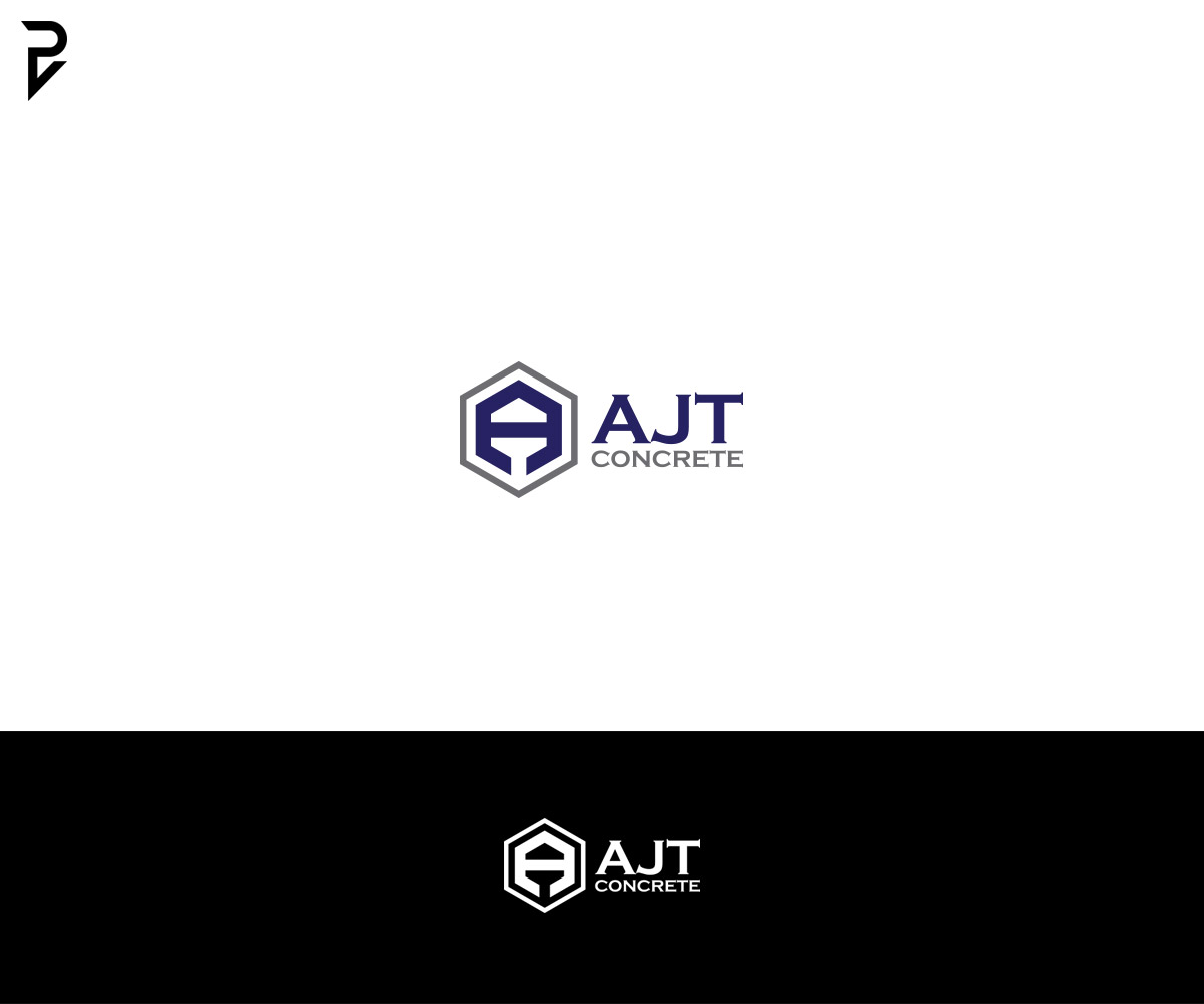 Logo Design by poisonvectors for AJT Concrete | Design #13249558
