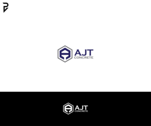 Logo Design by poisonvectors for AJT Concrete | Design #13249558