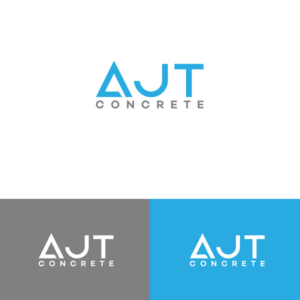 Logo Design by DesignDUO for AJT Concrete | Design: #13368451