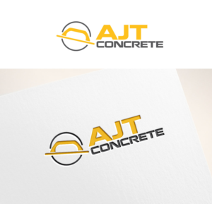 Logo Design by abstraxt for AJT Concrete | Design: #13249408
