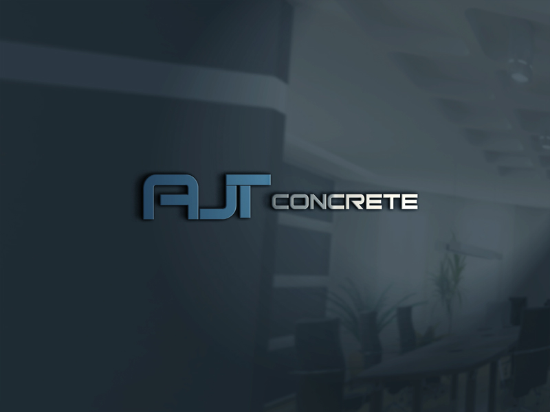 Logo Design by logout babu for AJT Concrete | Design #13255025