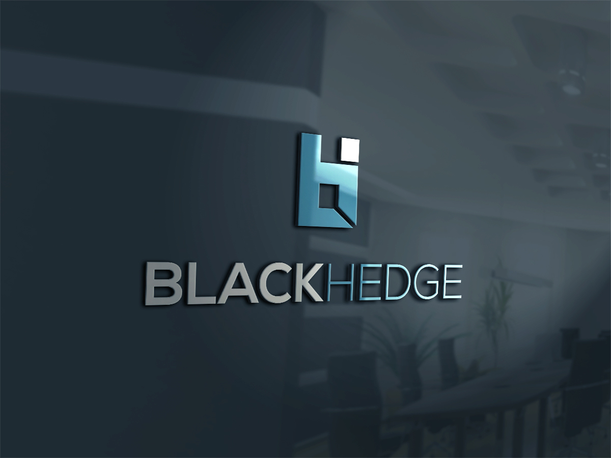 Logo Design by Zeeshan Ali for BlackHedge | Design #13454435