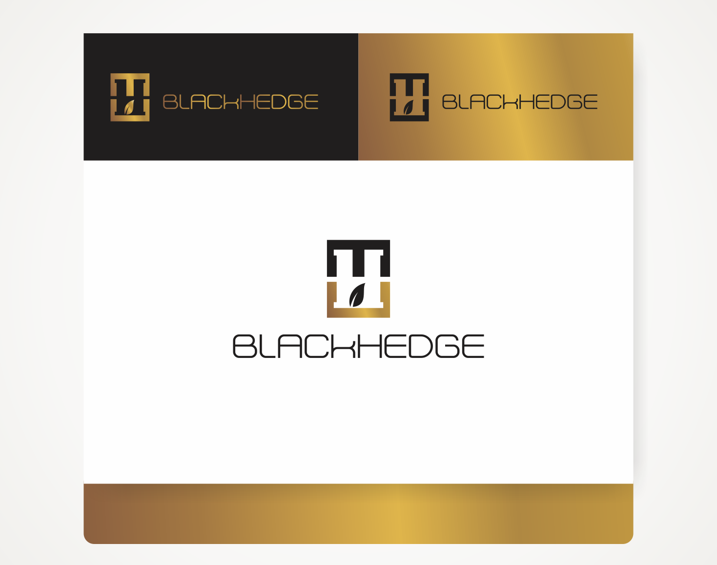 Logo Design by Savana for BlackHedge | Design #13290560