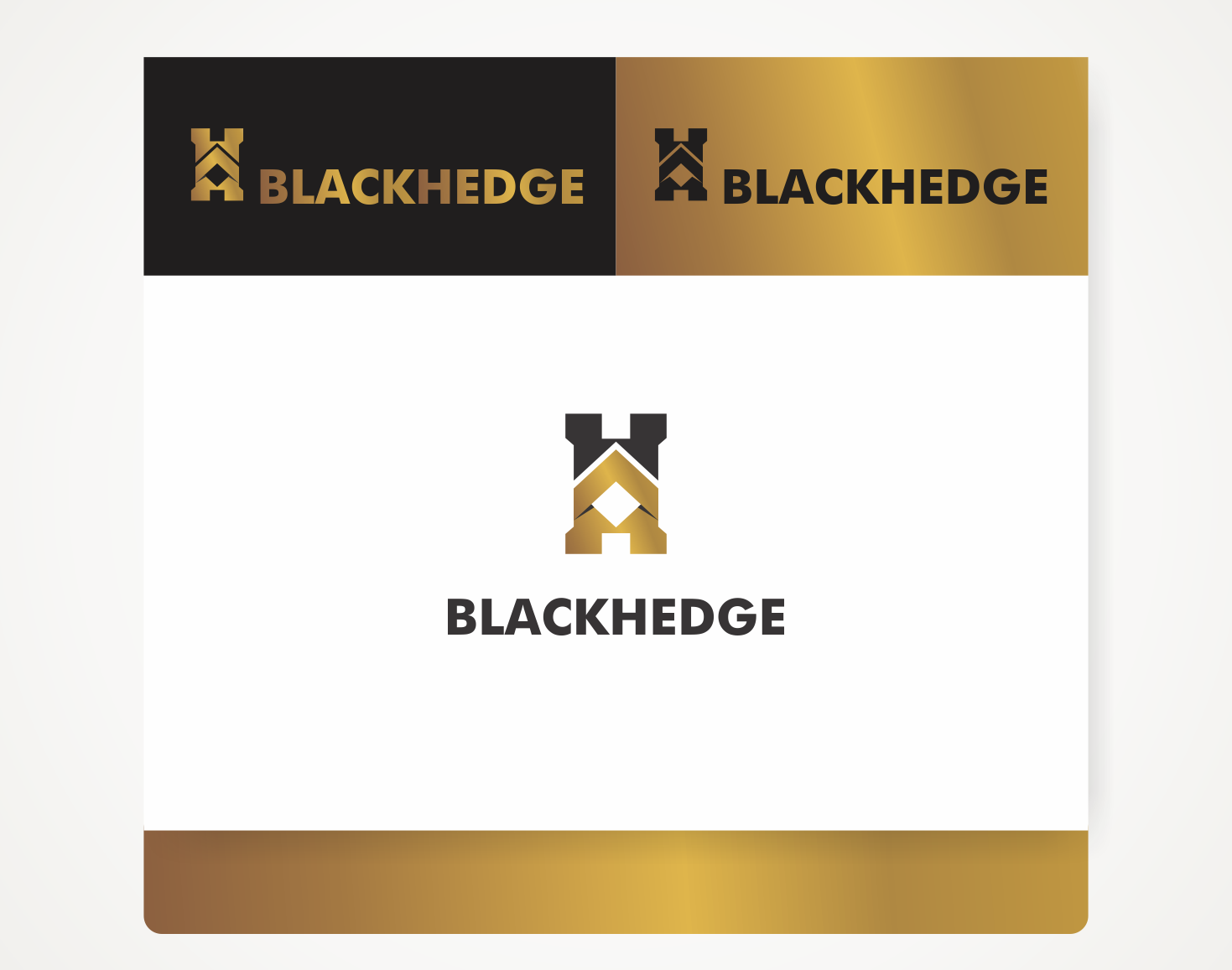 Logo Design by Savana for BlackHedge | Design #13305751