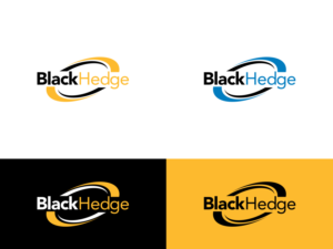 Logo Design by Slant Line Media for BlackHedge | Design: #13287092