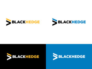 Logo Design by Slant Line Media for BlackHedge | Design: #13298965