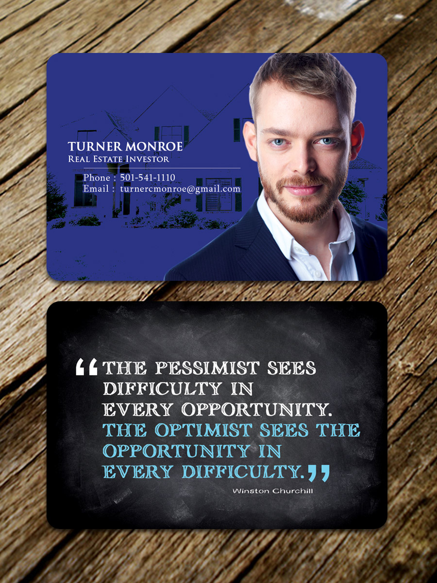 Modern, Masculine, Real Estate Business Card Design for StayDC, LLC by Sandaruwan Design 13264084