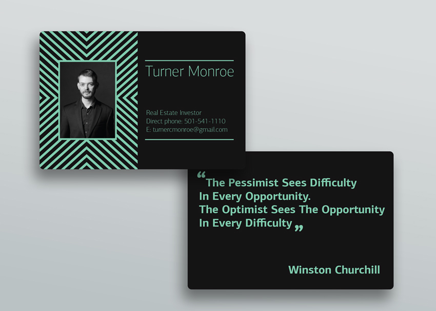 Business Card Design by SugeGraphics for StayDC, LLC | Design #13249850