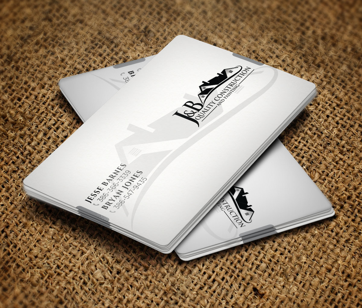 Diseño de Tarjeta de Presentación por Verified artistry (Design garden) para J & B Quality Construction LLC | Diseño #13308954