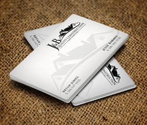 Business Card Design by Verified artistry (Design garden) for J & B Quality Construction LLC | Design: #13308968