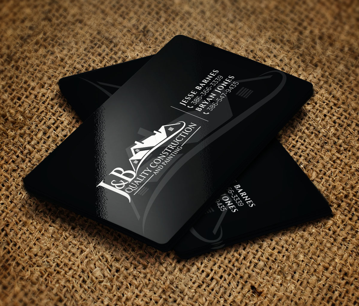 Diseño de Tarjeta de Presentación por Verified artistry (Design garden) para J & B Quality Construction LLC | Diseño #13308972