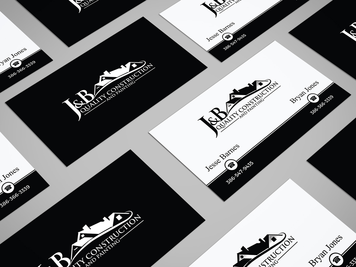 Business Card Design by JK18 for J & B Quality Construction LLC | Design #13306838