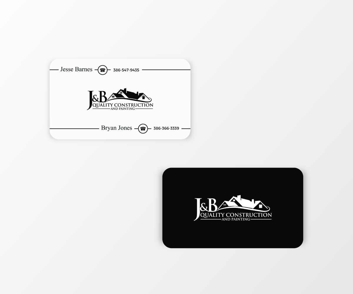 Visitenkarten-Design von JK18 für J & B Quality Construction LLC | Design #13306841