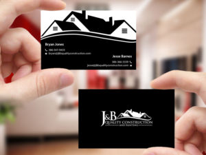 Visitenkarten-Design von Creations Box 2015 für J & B Quality Construction LLC | Design: #13314223