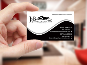 Business Card Design by Creations Box 2015 for J & B Quality Construction LLC | Design: #13342252