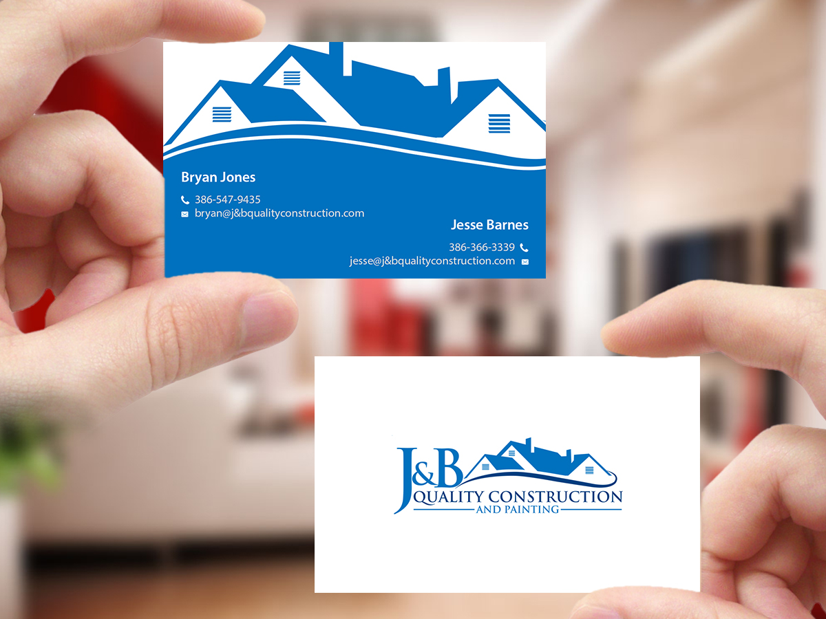 Visitenkarten-Design von Creations Box 2015 für J & B Quality Construction LLC | Design #13342632