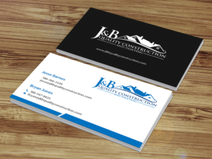 Business Card Design by Creations Box 2015 for J & B Quality Construction LLC | Design: #13342633