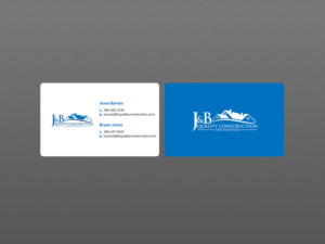 Business Card Design by Creations Box 2015 for J & B Quality Construction LLC | Design: #13342637