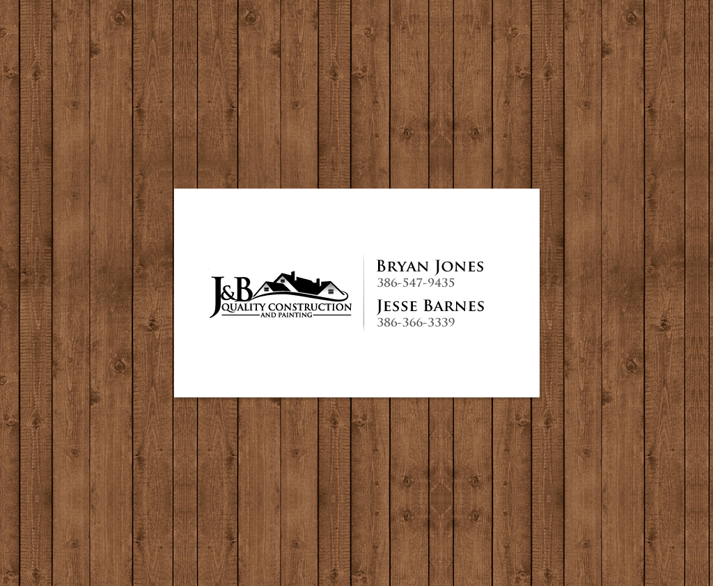 Business Card Design by chandrayaan.creative for J & B Quality Construction LLC | Design #13307689