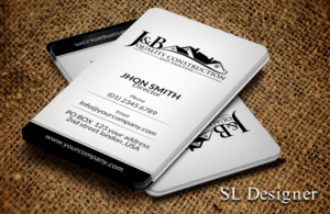 Visitenkarten-Design von SL Designer für J & B Quality Construction LLC | Design: #13306456