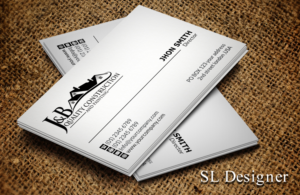 Visitenkarten-Design von SL Designer für J & B Quality Construction LLC | Design: #13306463